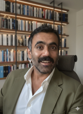 Välkommen Malik blogg bild för AI Business School